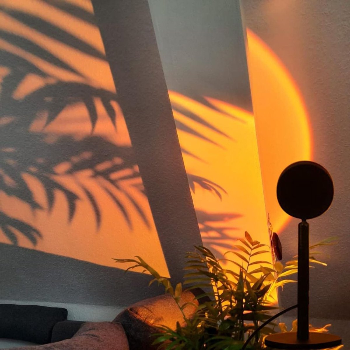 CLVP® Sunset Lamp - Sfeerverlichting - TikTok Lamp - Oranje
