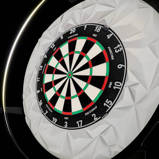 Precise180 Subterra Nordic Grey 3D - Dartbord Surround van Precise 180 — afbeelding 2