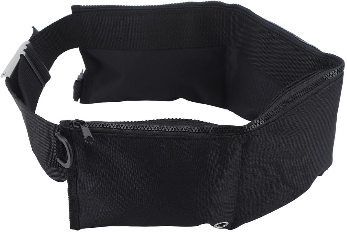 Dailygoods- Duikloodriem Duurzaam - Verstelbare Loodgordel - 4 Neopreenzakken - Sneldrogend Nylon - 137,2 cm Lengte - Gemakkelijke Toegang - Duikgordel