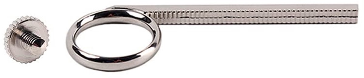 Dailygoods- Trompet Vingerring Vervanging - Hoogwaardig Metaal - Lichtgewicht - Duurzaam - 75mm - Glad Oppervlak - Trompetaccessoire