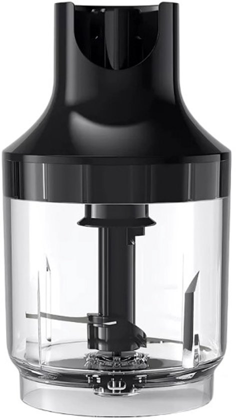 Philips Staafmixer 3-in-1 HR2683/00 - Incl Hakmolen, Maatbeker en Garde/Klopper - 1200 Watt – Regelbare Snelheid - RVS - Zwart