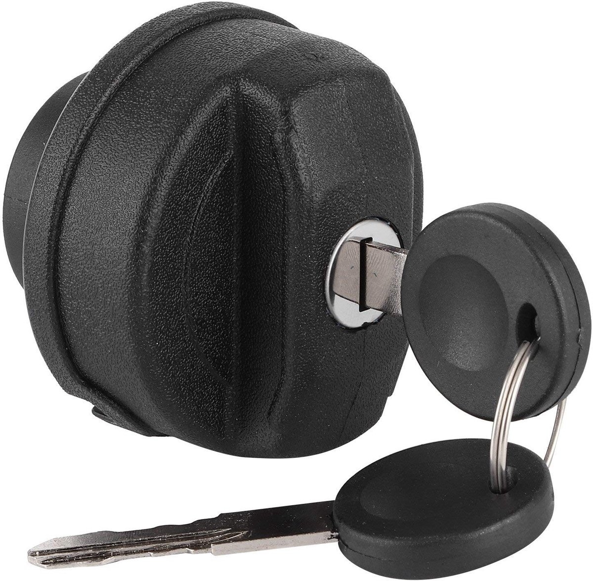 Dailygoods- Brandstoftank Vuldop met Slot - Geschikt voor Zafira 1998-2016 - 2 Sleutels - Duurzaam ABS - Goede Afdichting - Zwart Uiterlijk - Tankdop