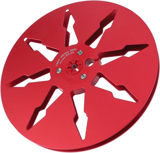 Lege Tapespoel - Aluminium Spoel - Geluidsopname - 8-Gaats Ontwerp - 7 inch - Rood — afbeelding 5