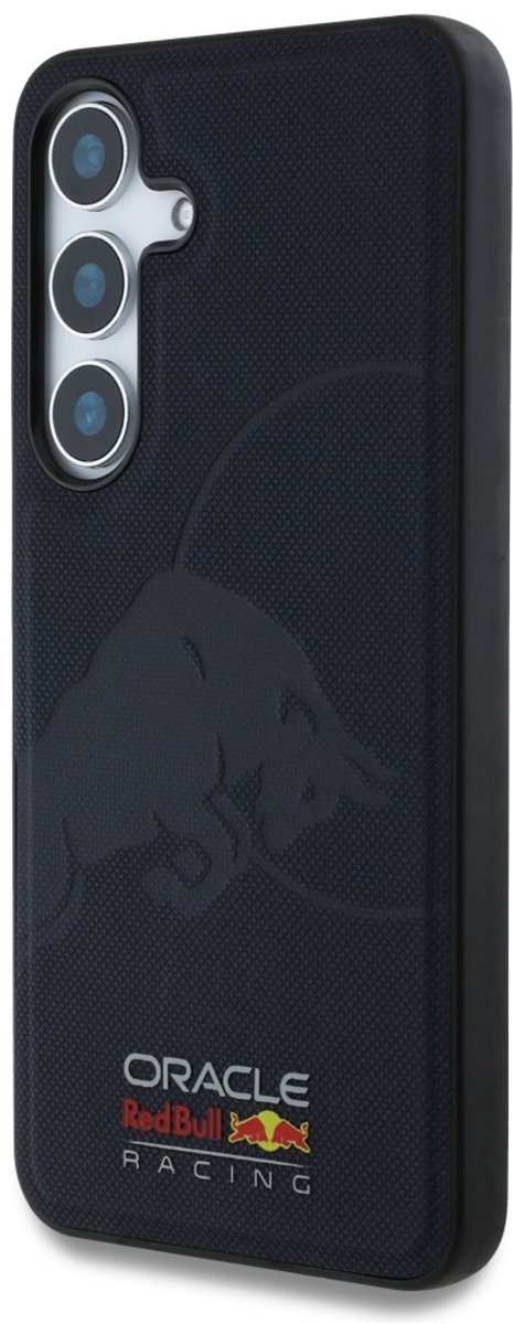 Red Bull Hoesje Van Leer Met Mesh-Design En Reliëf Van De Stier Voor Samsung Galaxy S25, Geschikt Voor Magsafe. van Red Bull — afbeelding 3