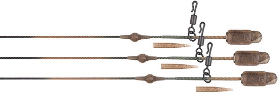 Fox Edges Naturals Heli-Clips Rigs Submerge (3 pcs) - Maat : 30lb van Fox — afbeelding 5