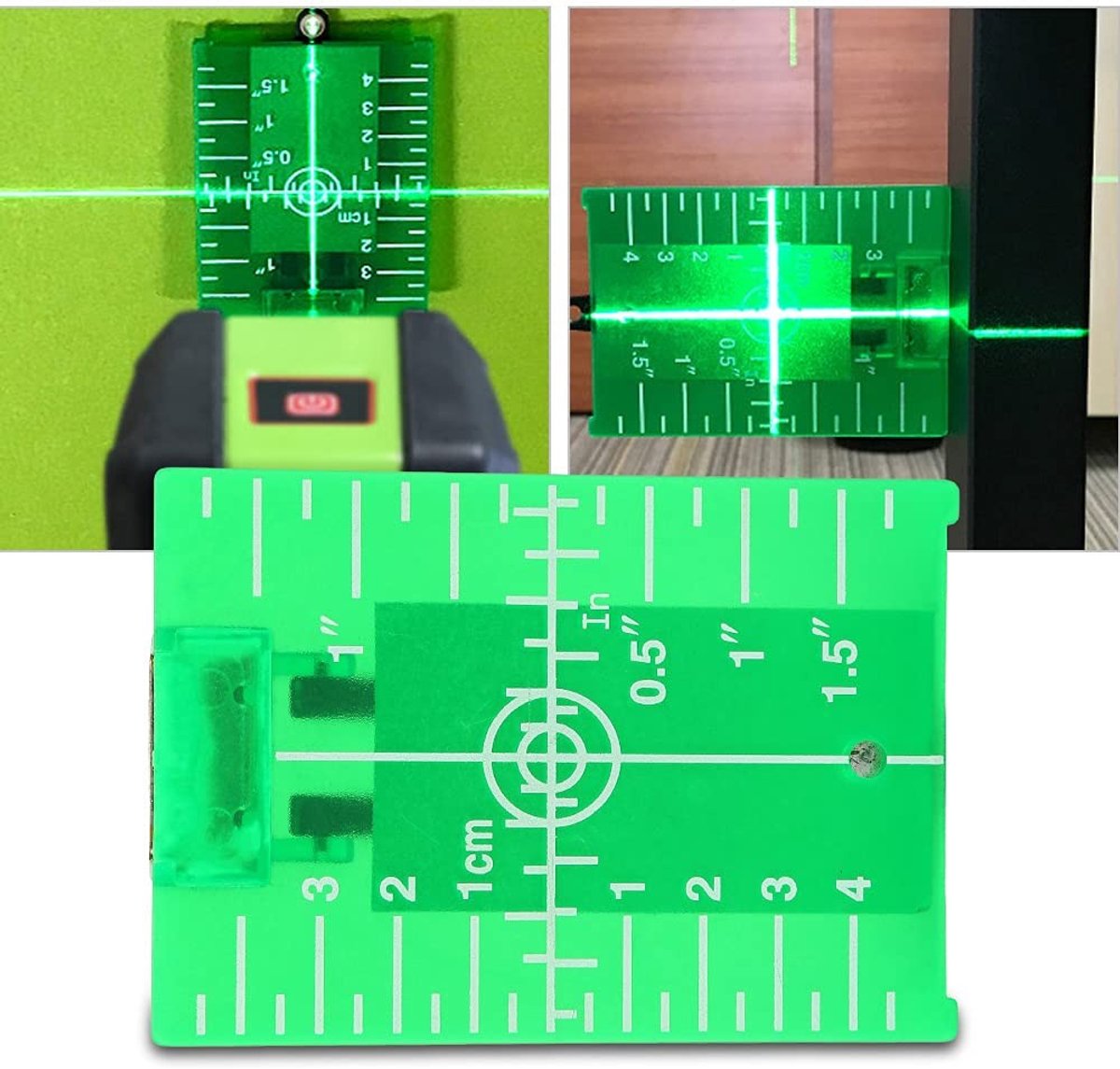 Dailygoods- Laser Target Plate - Dubbele Schaal - Opvouwbaar - Magnetisch - Reflecterende Film - Verbeterde Zichtbaarheid