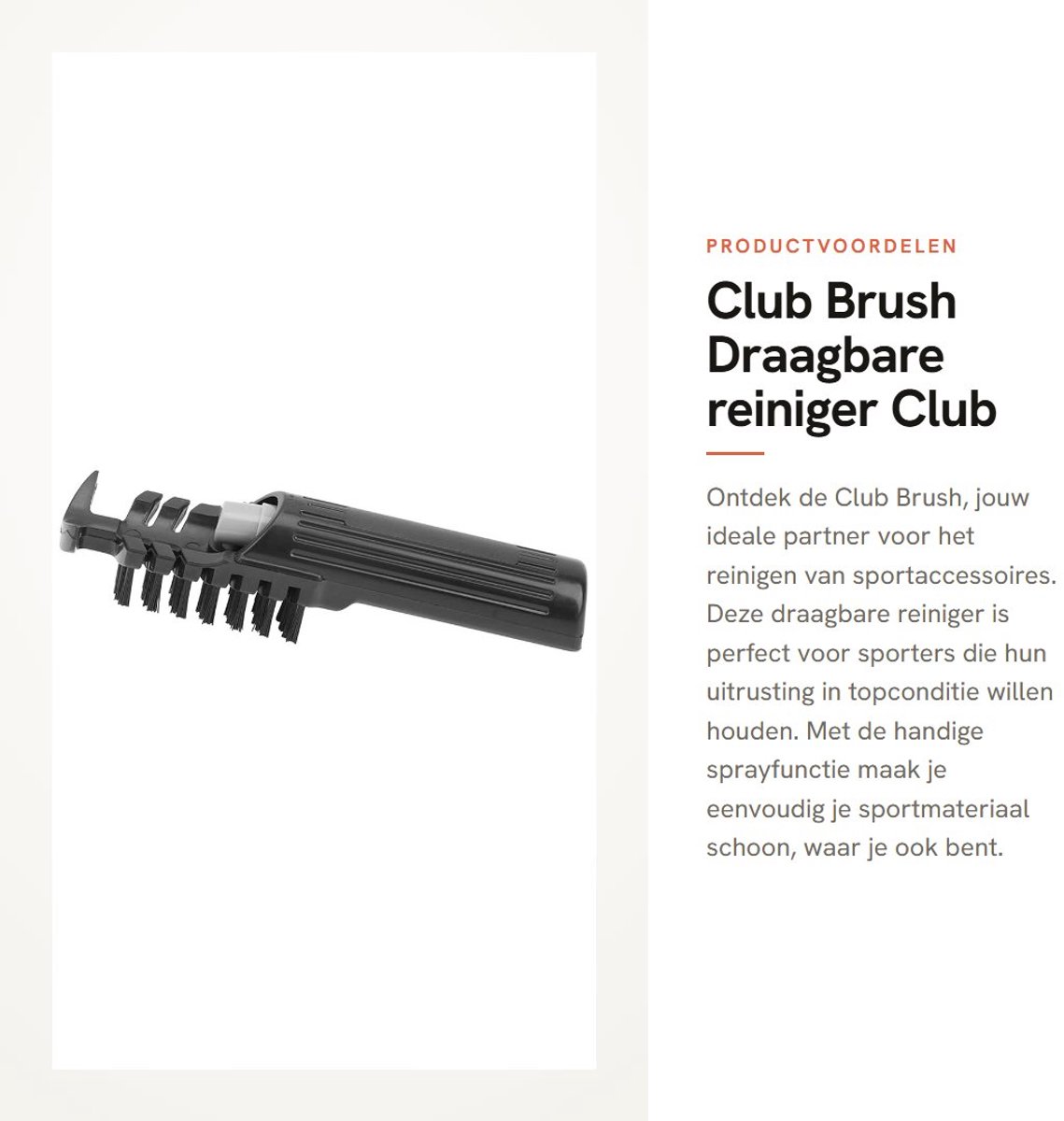 Dailygoods- Reiniger Draagbaar - Spray - Tapijtreiniger - Reiniger Bankstel - Club Tool - Voor Sport - Schoonmaakmiddel