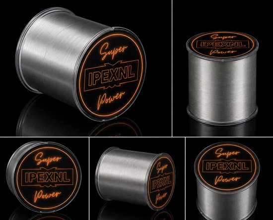 IPEXNL Super Power Nylon Vislijn 500m - Geel - 0.40mm - Trekkracht 15.5kg - Sterke Visdraad voor Zoet- en Zoutwater van IPEXNL — afbeelding 4