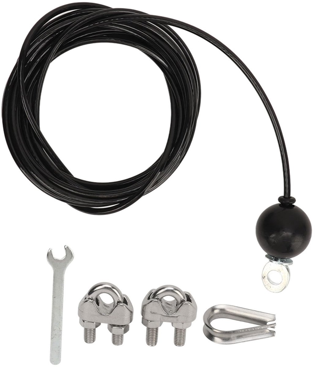 Dailygoods- Fitness Katrol 398,8 cm - Verstelbaar Kabelsysteem - Vervangingskatrol - Zware Katrol - Home Gym - Duurzaam Materiaal - Gym Kabel