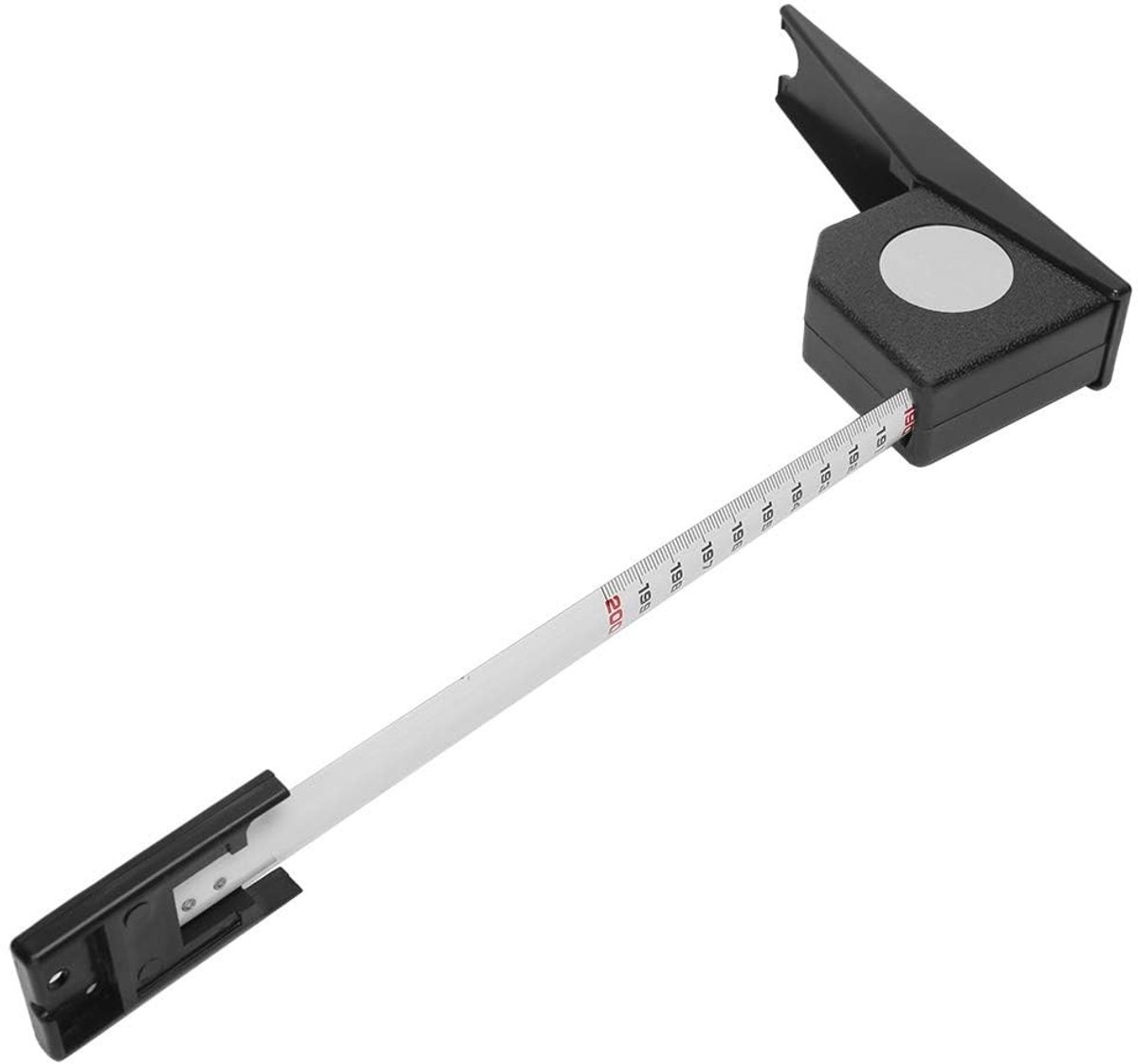 Dailygoods- Hoogtemeter 2M - Wandmontage - Intrekbare Tape - Meetinstrument - Groei Grafiek - Voor Volwassenen/Kinderen
