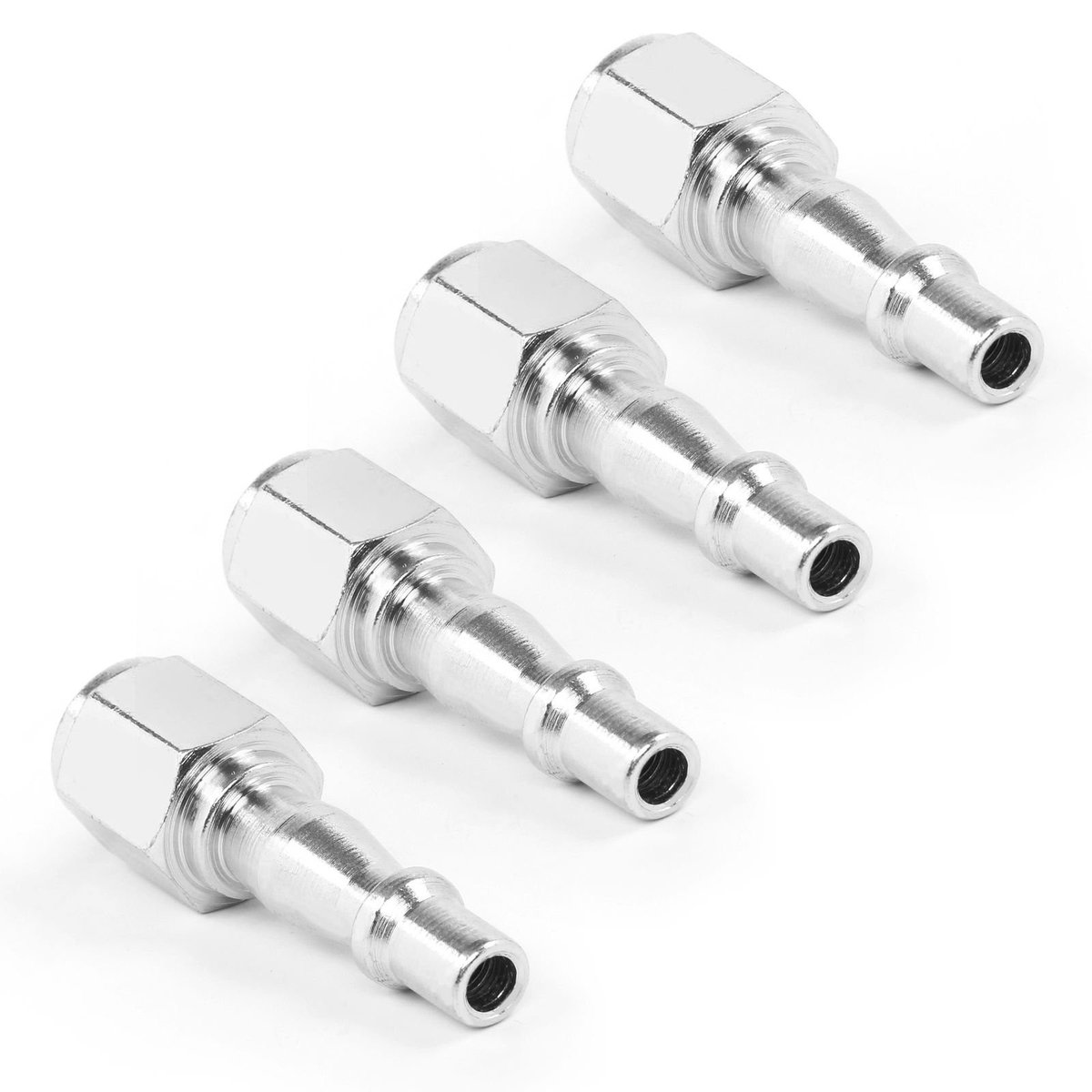 Dailygoods - Quick Release Connector - Slangkoppelingen - 12 Stuks - 1/4 Inch - Adapter - Hoogwaardige Koppelingen - Geschikt voor Diverse Toepassingen