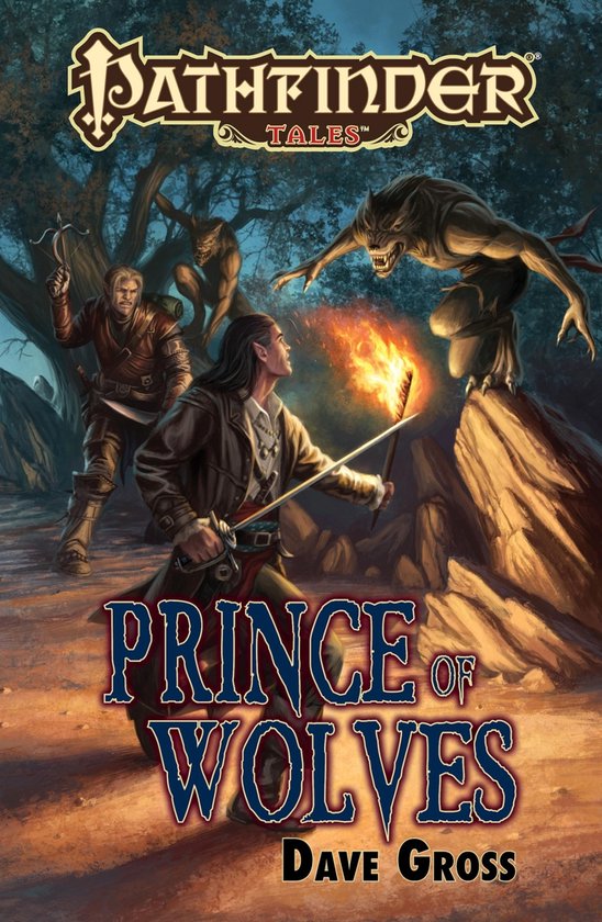 Pathfinder Fiction - Pathfinder Tales: Prince of Wolves - cover