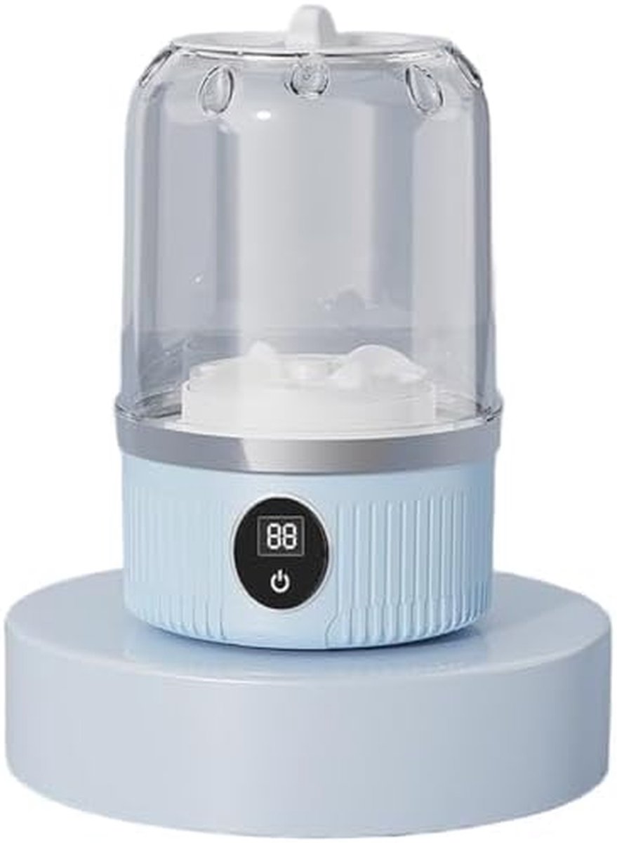 Draagbare Mini Wasmachine Reinigingsapparaat Compact Reizen en Kleine Ruimtes Zachte Golfwiel Reiniging