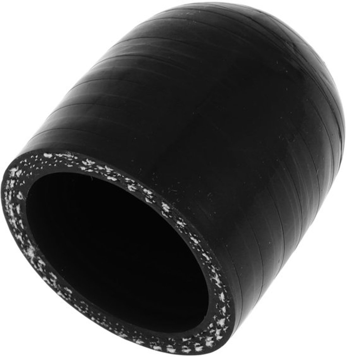 Silicium slang, zwart eindkap, 40 mm lang, 35 mmduit