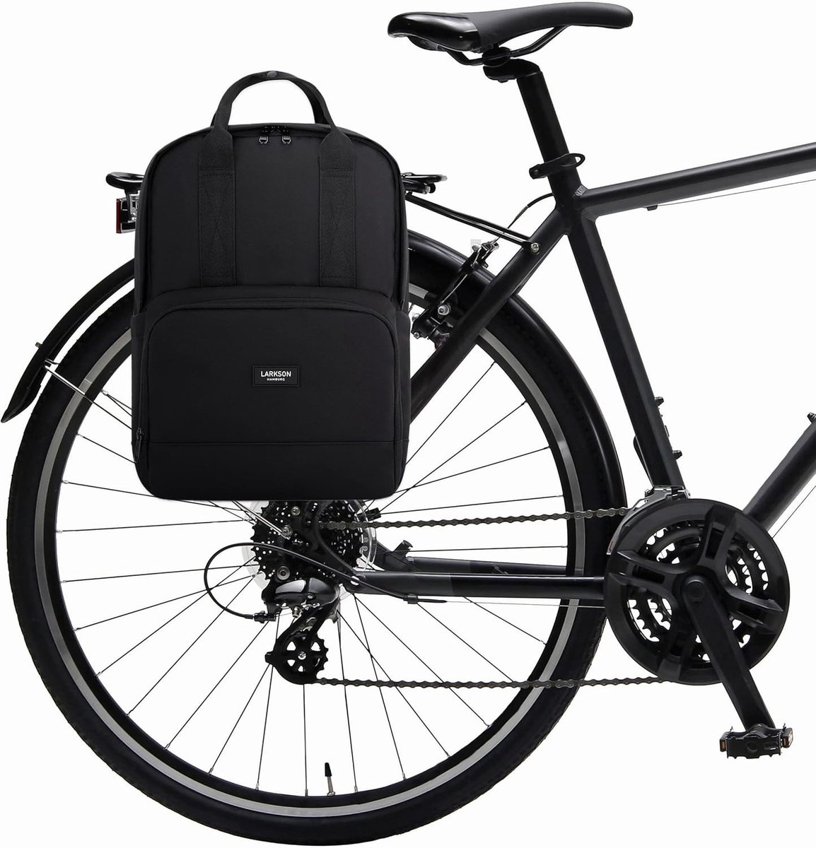 Fietstas - Waterafstotend - 2-in-1 Rugzak en Bagagedragertas - Uniseks