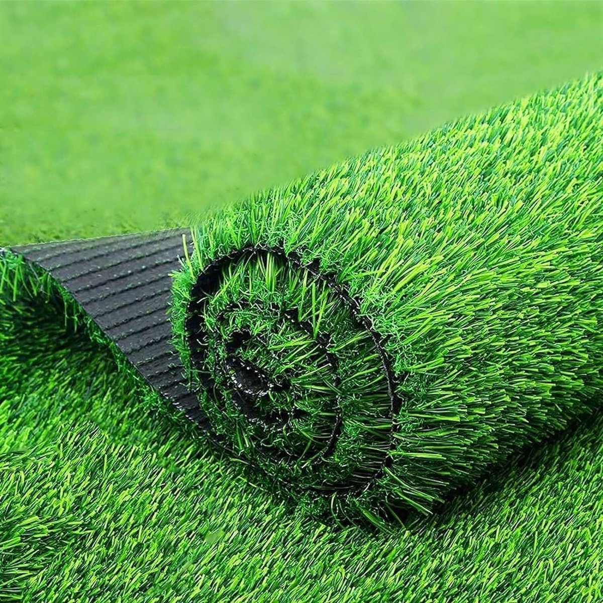 Kunstgras Tapijt - Nep Gras Mat - Buiten Decoratie - Realistisch Gazon - 2 x 3 m - Groen