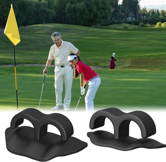 Golf Grip Trainer - Swing Hulp - Golfslag Verbeteren - Directe Feedback - 68 x 52 cm - Zwart van GOLF — afbeelding 4