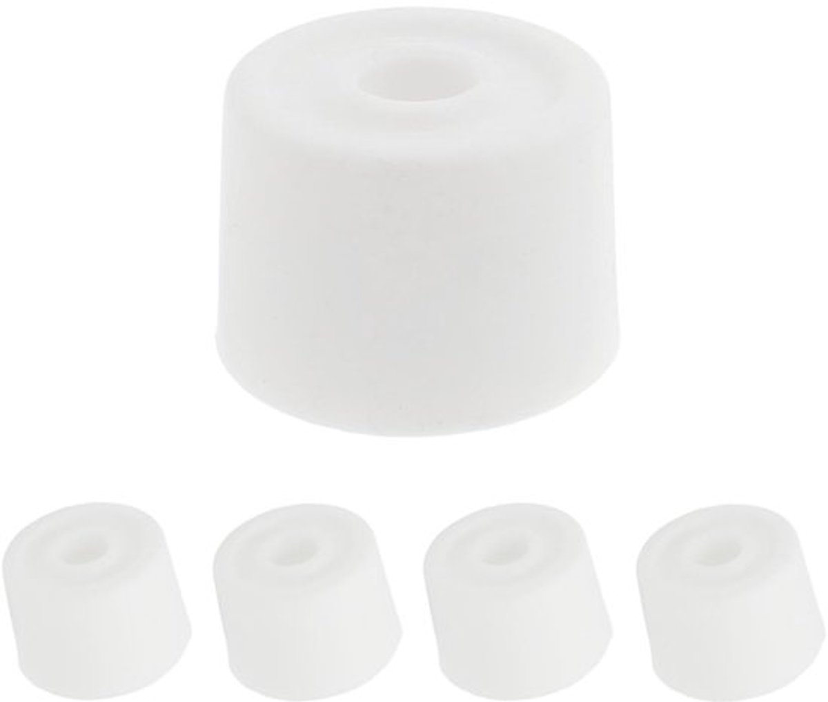 Siliconenrubber deurstopper - 4x35 mm