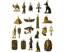 Acryl Kalender Countdown - Egypte Kerst Ornament - Vakantie Vieren - Egyptische Symboliek - 26 x 18 cm - Niet gespecificeerd