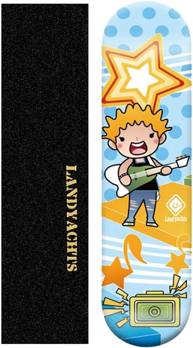 Skateboard Streetboard Straat Cruisen 7 Lagen Esdoorn 79 x 20 cm