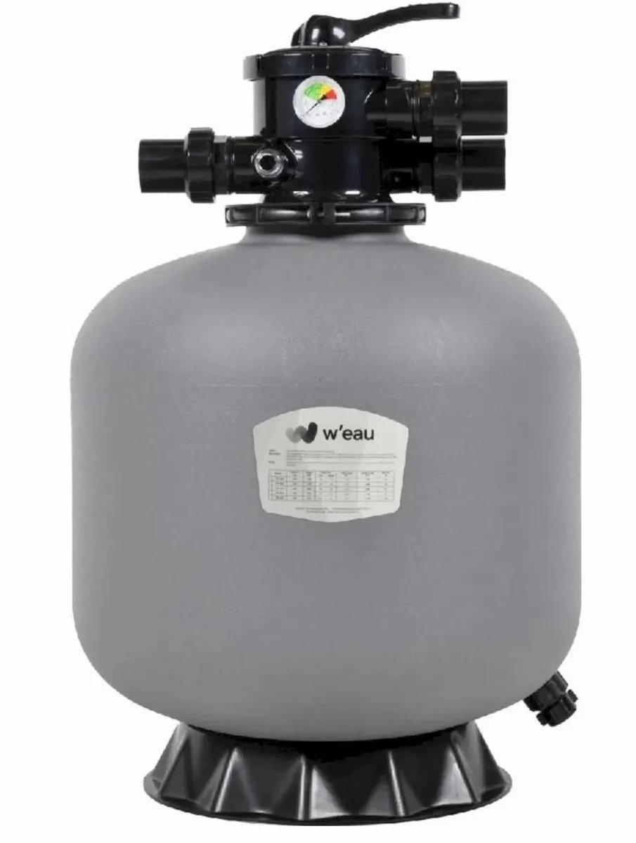 HDPE-400 top mount zandfilter 6,5m³ - W'eau