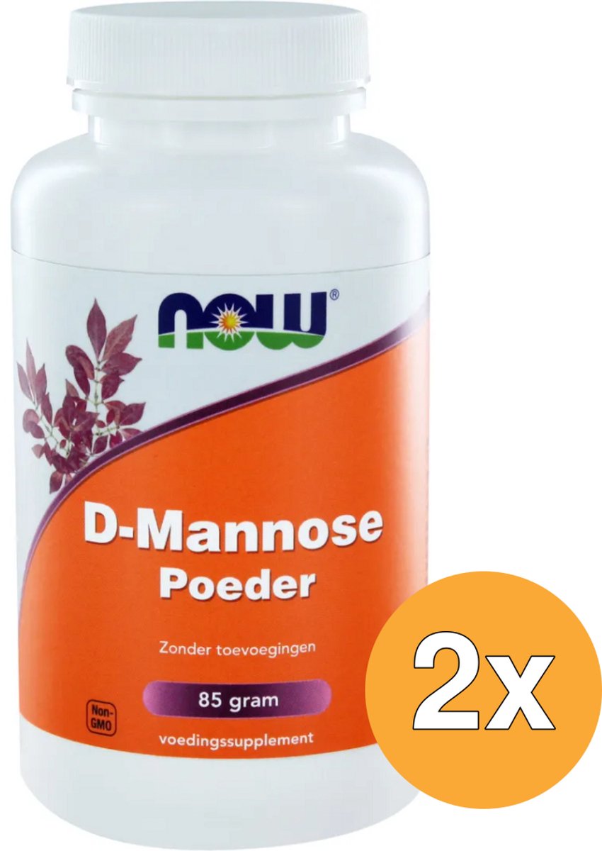 2x Now D-Mannose poeder (85 gr)