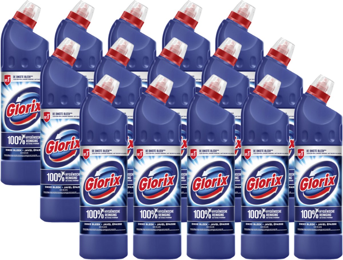 15x Glorix Bleek Ocean 750 ml