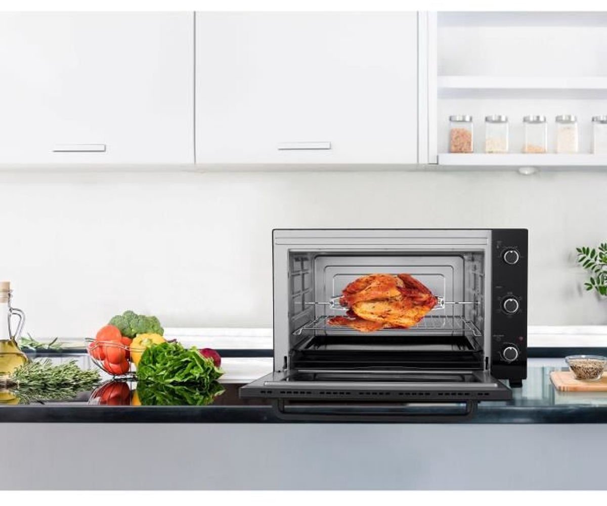 Continental Edison CEMF80B – Mini oven – Rotisserie – 75L – foto 4