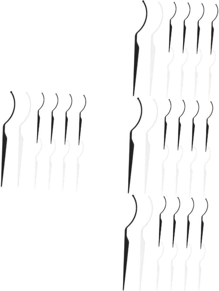 Valse Wimpers Display - Wimperhouder Applicator - Wimpers Presenteren - Herbruikbaar Acryl - 40 Stuks - Diverse Kleuren
