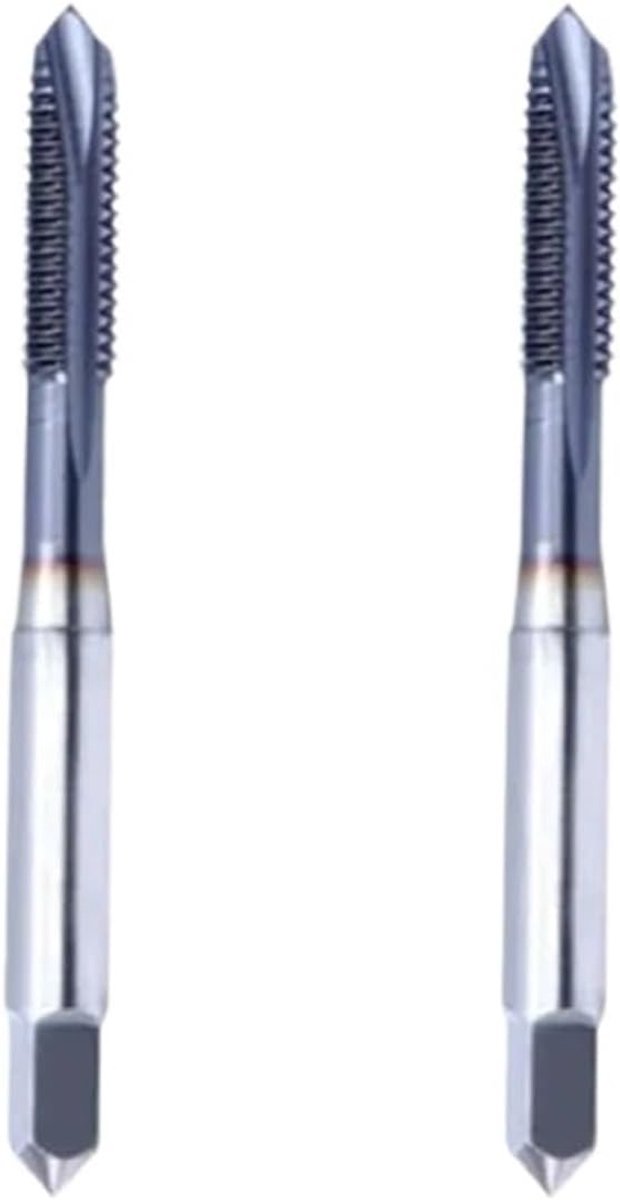 Draadvormende Tappen - Spiraal Tappen - Metaalbewerking - Ticn Spiraal Gecanneleerd - M2-M12 - Zilver