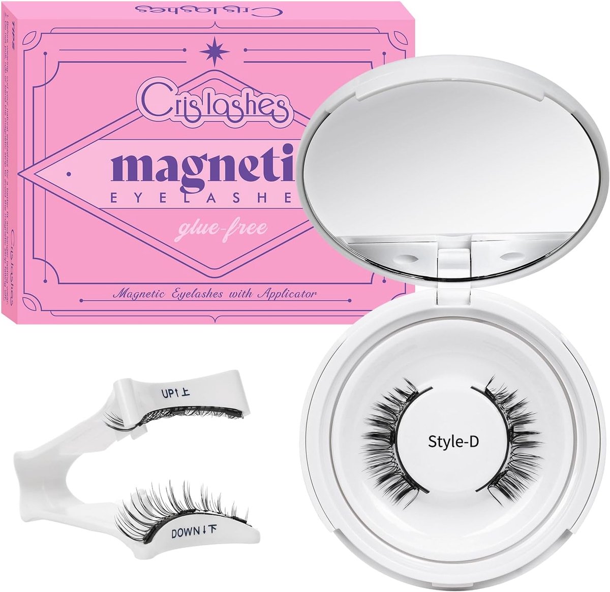 Magnetische Wimperset - Nepwimpers - Natuurlijke Look - Geen Lijm Nodig - Set - Zwart