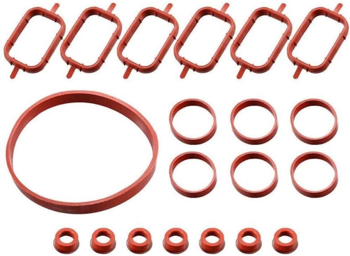 Inlaatcollectorgasket voor BMVV M47/M47N, M57/M57N, 6-Cilinder Motoren, Geschikt voor E-Serie Modellen, Duurzaam en Betrouwbaar Accessoire voor Auto Onderhoud