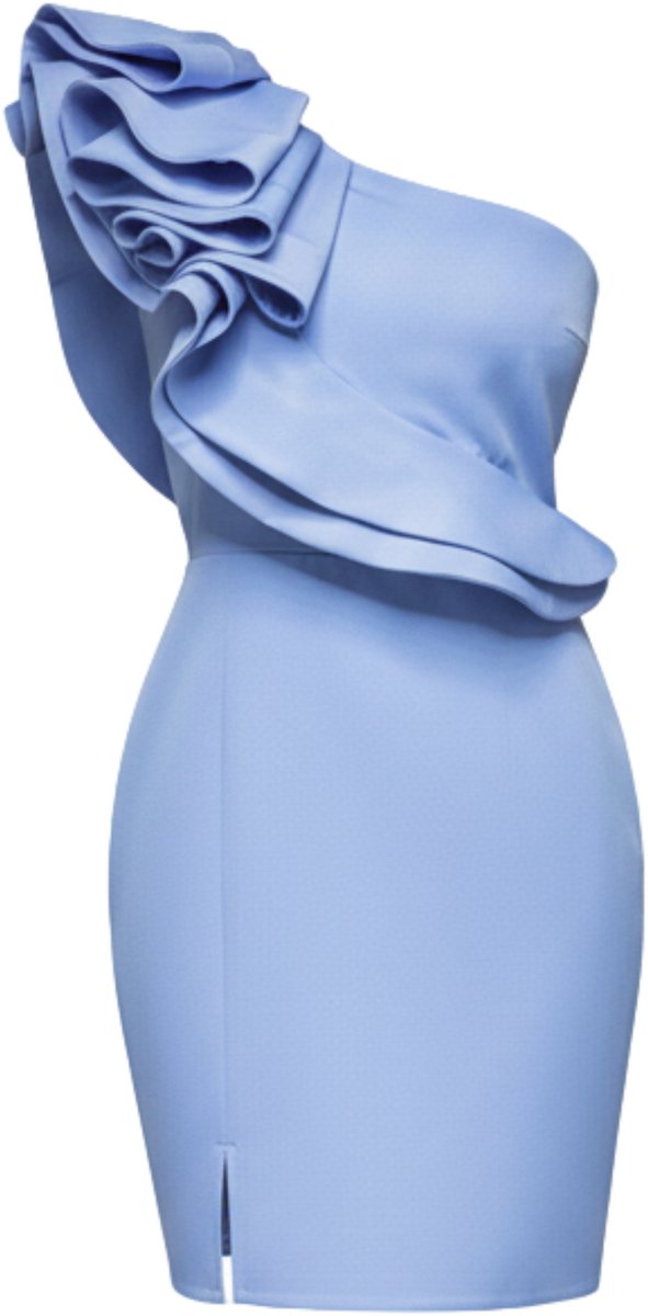 LARICA Jurk - Rits - Jurk Blauw L