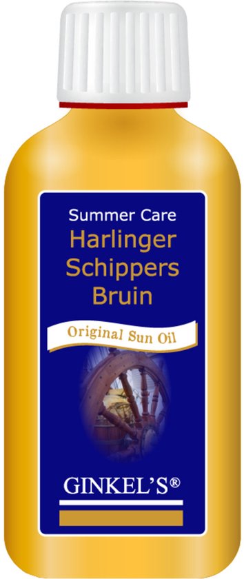 Harlinger schippers bruin Zonneolie - SPF 0