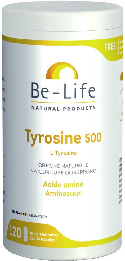 Be-Life Tyrosine 500 120 Capsules
