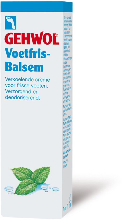 Gehwol Voetfris Balsem - voetencreme beschermt, verfrist en verkoelt langdurig - Tube 75ml