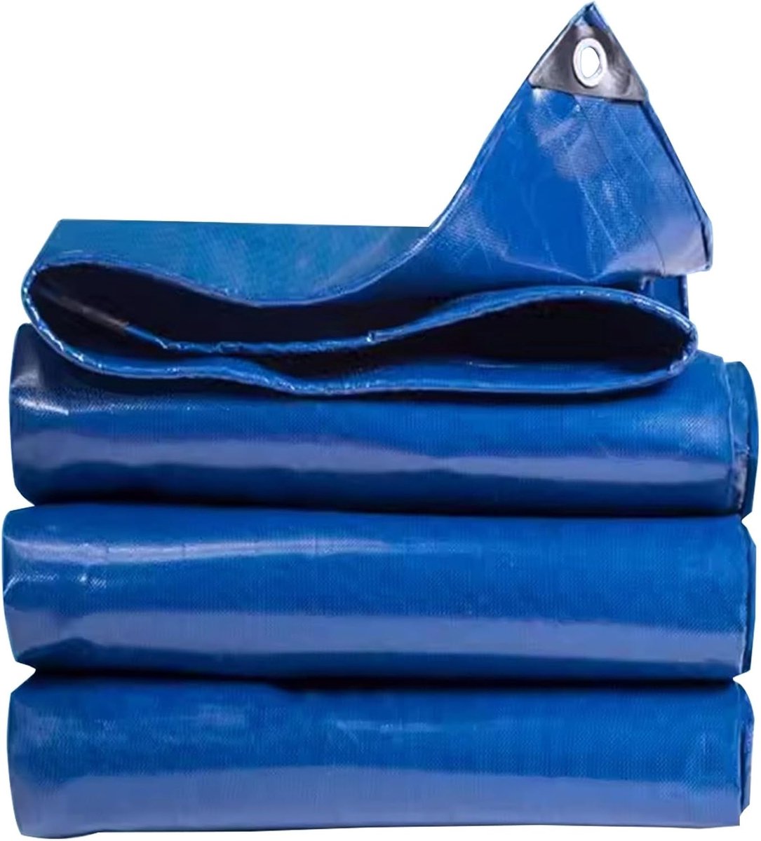 PVC Zeildoek - Zwaar Grondzeil - Buiten Beschermen - Versterkte Ogen - 1.8x2m - Ongekleurd
