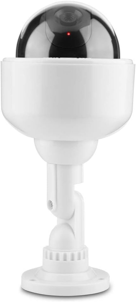 Dummy Beveiligingscamera - Nep Camera Dome - Huis Beveiligen - Knipperend LED Licht - 25 x 13 x 12 cm