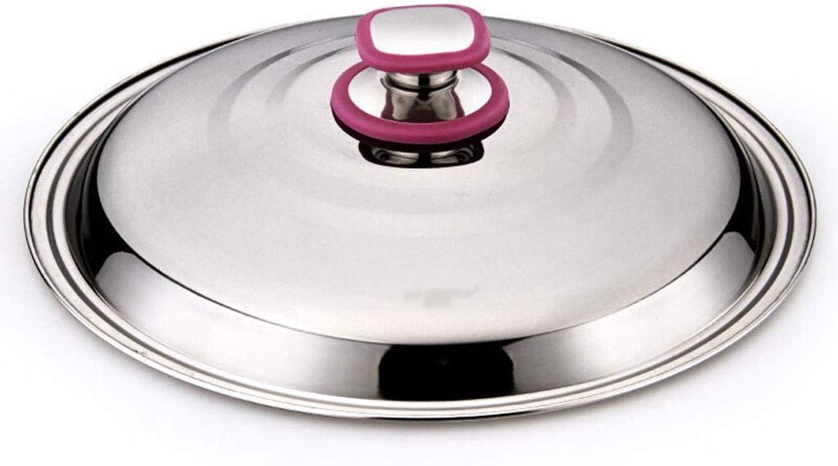 Pan Deksel Pot Deksel Koken en Bewaren Met Stoom Barrière 30 cm Diameter