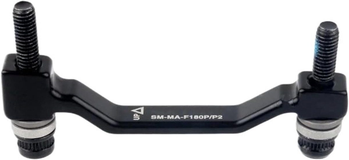 Remadapter Fiets - Remonderdeel - Fietsen Verbeteren - Universele Montage - 180mm 203mm - Zilver