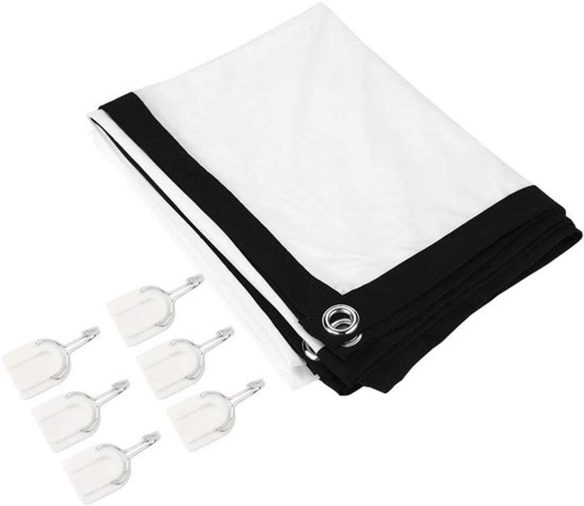 Allecto Plus - Draagbaar Projectiescherm 84 inch HD 3D Film Thuisbioscoop