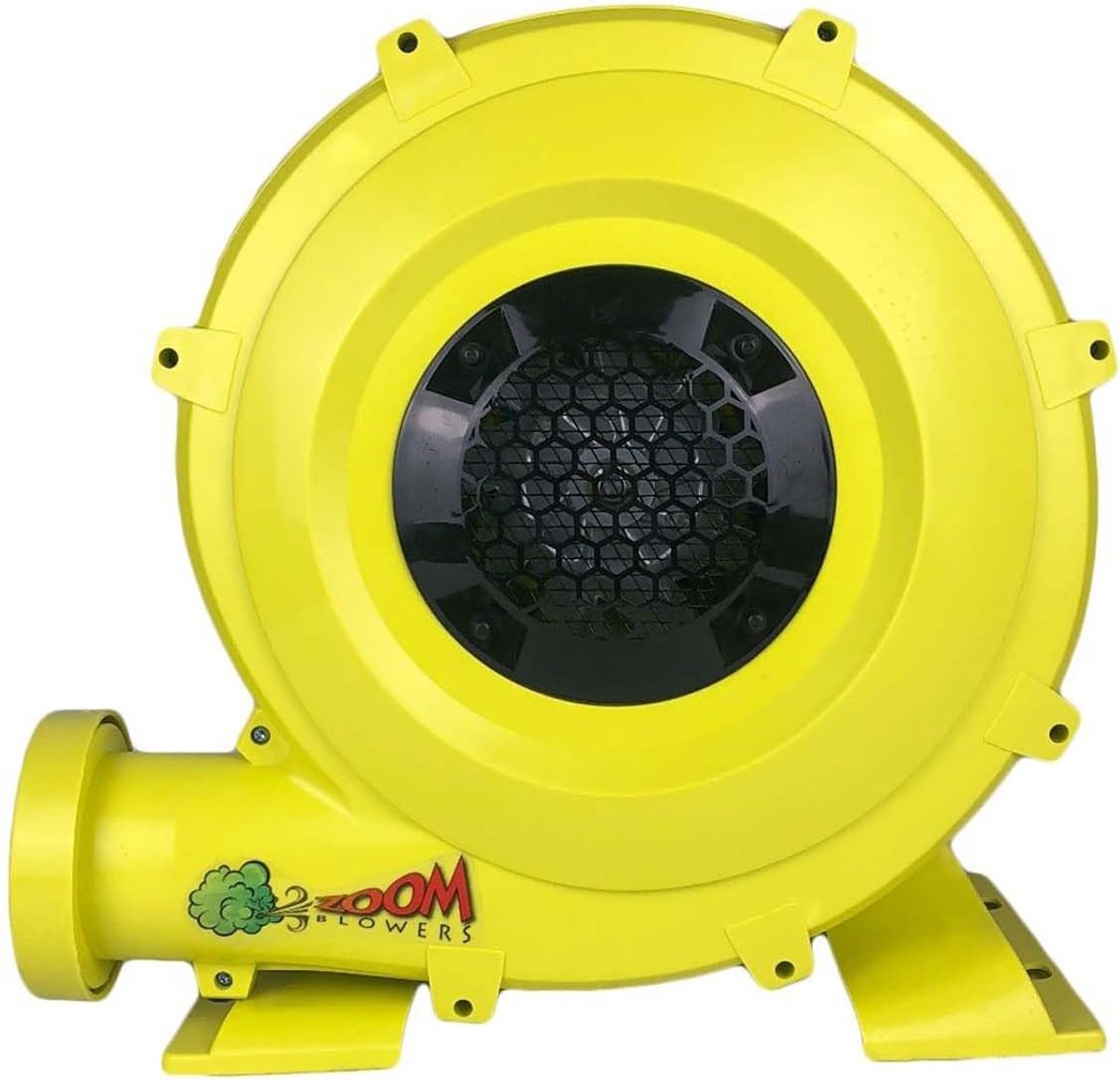 Luchtpomp - Opblaas Pomp - Springkussen Opblazen - Compact Energiezuinig - 750 W - Zwart