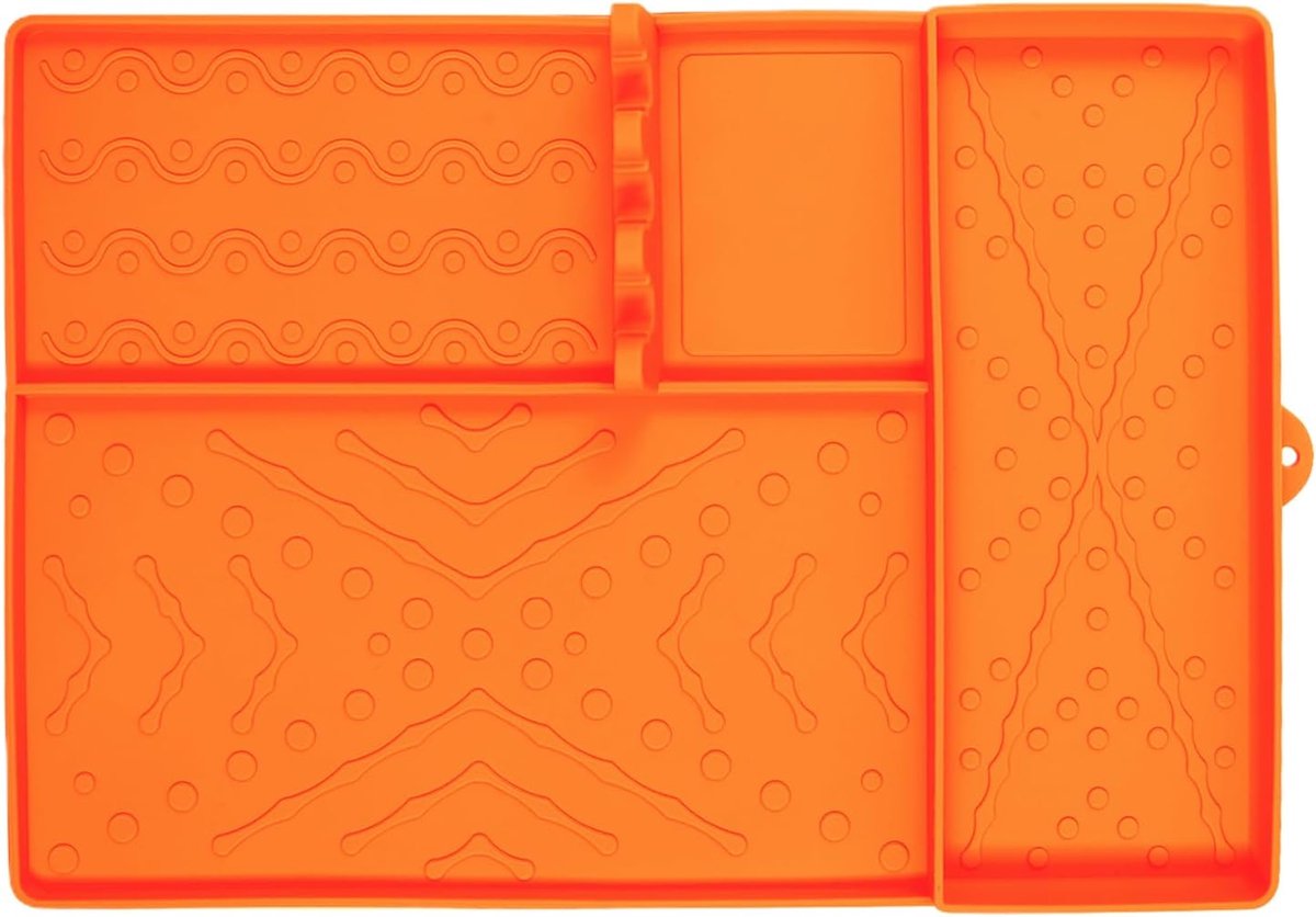 Barbecue Grill Mat Kookkussen Beschermer Veilig Grillen Hittebestendig Anti-aanbak 41x29.5 cm Zwart