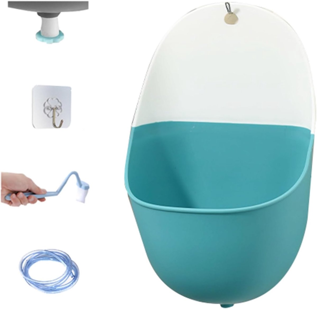 Kind Urinoir - Dierentoilet - Zindelijkheidstraining - Leuk ontwerp - 30 x 20 cm - Blauw
