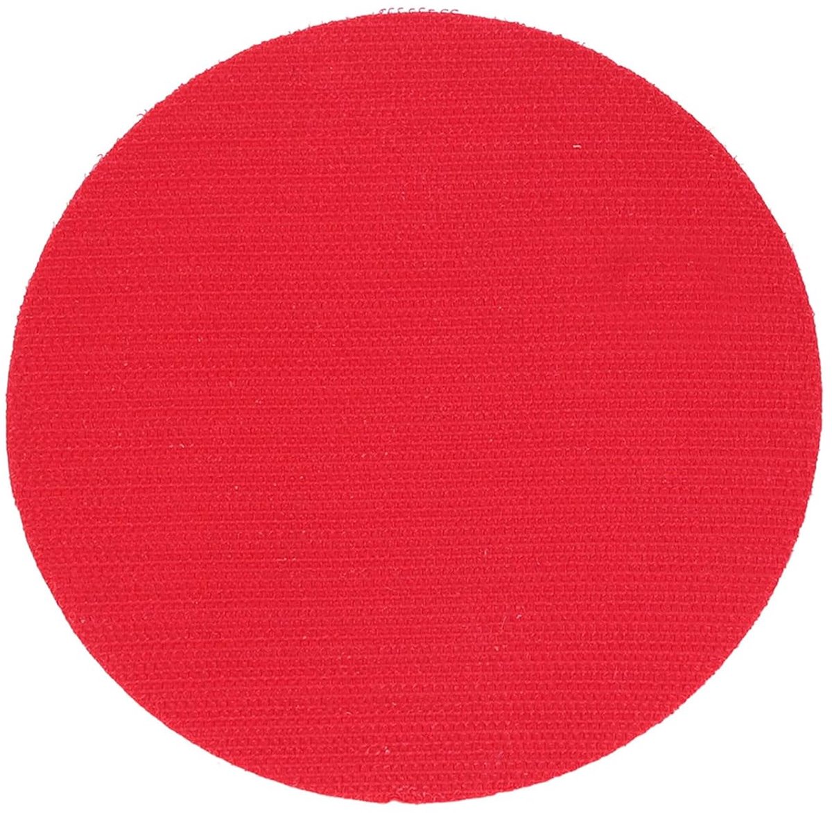 Steunschijf Rubber - Polijstschijf - Slijpen Polijsten - Hoge Snelheid - 125 mm - Rood Zwart
