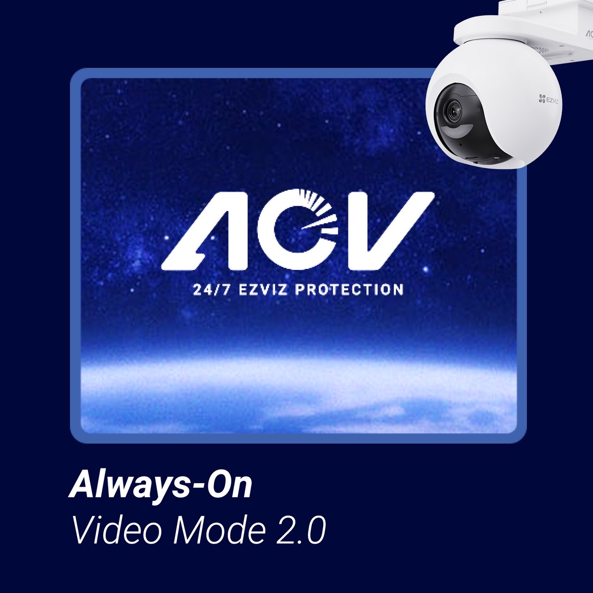 EZVIZ HB8 Pro 4K Beveiligingscamera Draadloos 360° Zwart - afbeelding 2