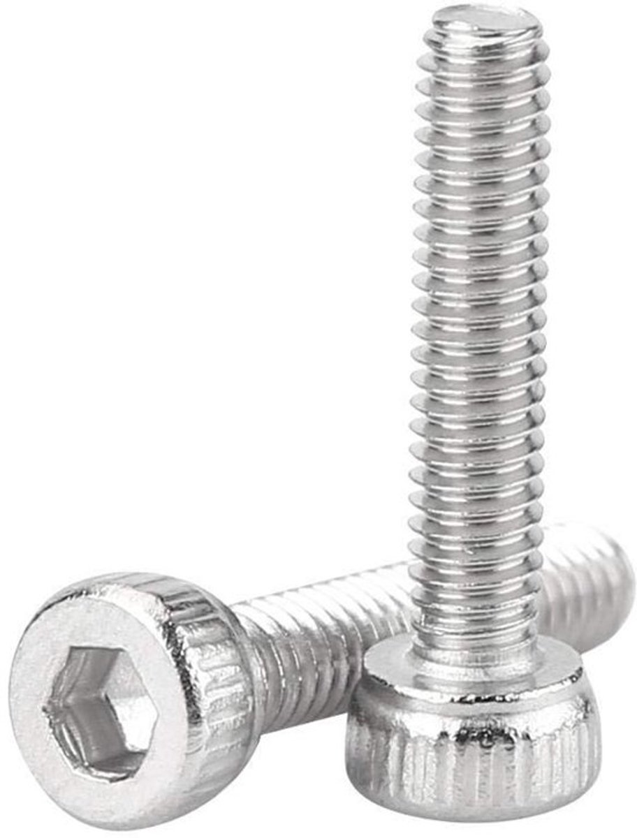 Store_7 - Cylinder Schrauben Set - Rvs M2.5 - 210 Stuks - Sterke Bevestiging
