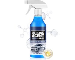 Ruit Ontdooier - IJsverwijderaar Spray - Veilig Rijden - Effectieve Formule - 120 Ml - Transparant