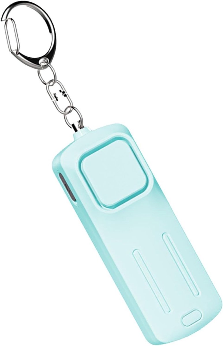 Persoonlijk Alarm - Veiligheidssirene - Persoonlijke Veiligheid - Luid Geluid 130 dB - 14.6 x 3 x 1.8 cm - Blauw