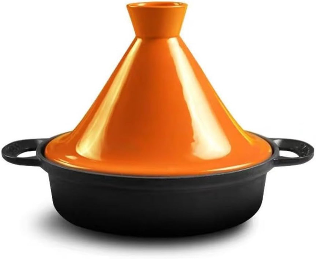 Gietijzeren Braadpan - Stoofpan Deksel - Authentiek Koken - Superieure Condensatie - 20 cm - A